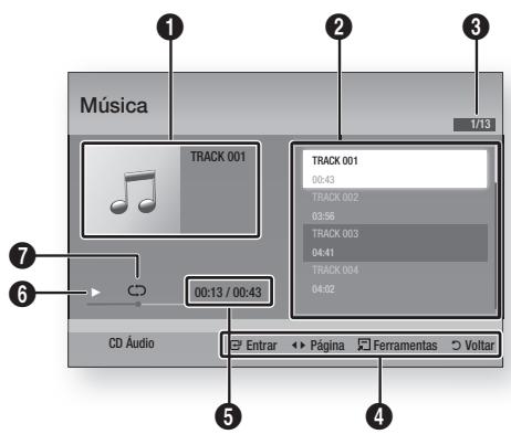 Música 1 2 3 TRACK 001 1/13 TRACK 001 00:43 TRACK 002 03:56 TRACK 003 04:41 TRACK 004 04:02 00:13 / 00:43 CD Audio Entrar Página Ferramentas Voltar