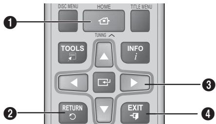 DISC MENU HOME TITLE MENU TUNING TOOLS INFO i RETURN EXIT
