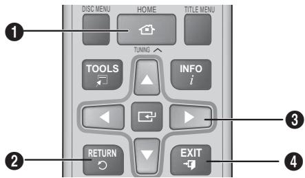 DISC MENU HOME TITLE MENU TUNING TOOLS INFO i RETURN EXIT