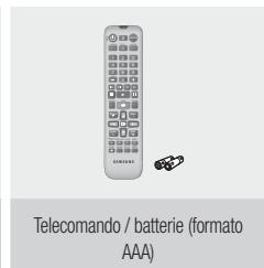 Telecomando / batterie (formato AAA)