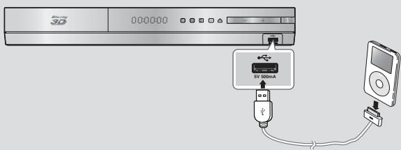 SAMSUNG HT-E4500 - Connexion à l'iPod/iPhone - 1