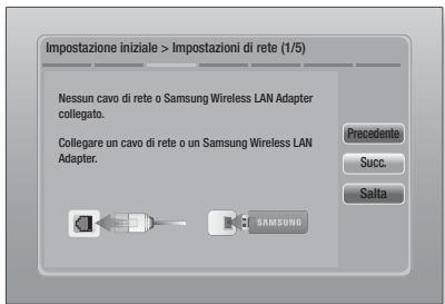 SAMSUNG HT-E4500 - Procedura di impostazione iniziale - 1