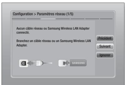 SAMSUNG HT-E4500 - Procédure de réglage des paramètres initiaux - 1