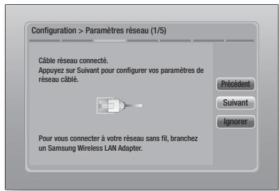 SAMSUNG HT-E4500 - Procédure de réglage des paramètres initiaux - 1