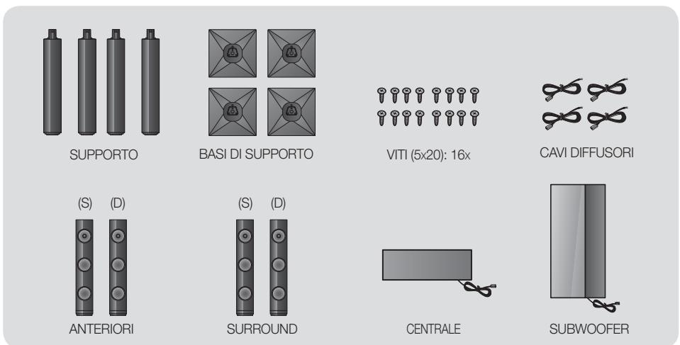 SAMSUNG HT-E4500 - Componenti degli altoparlanti - 3