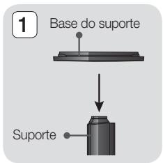 1 Base do suporte Suporte