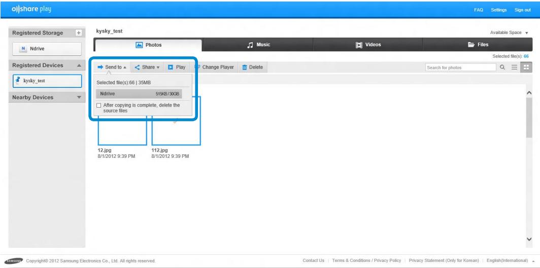SAMSUNG DP300A2A - Transferring a file - 1