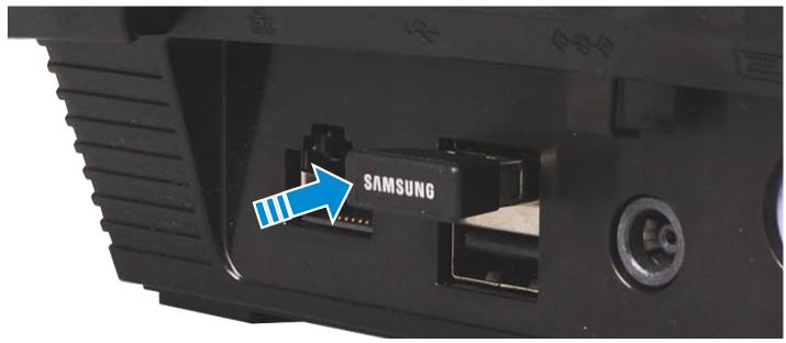 SAMSUNG DP300A2A - Check the status of the wireless signal receiver. - 1