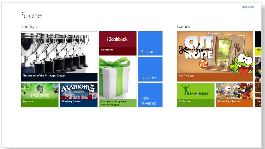 SAMSUNG DP300A2A - Using the Windows Store - 1