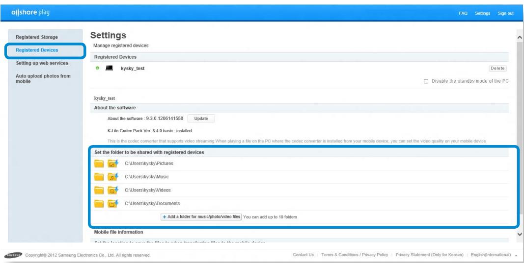 SAMSUNG DP500A2D - Sharing files - 1