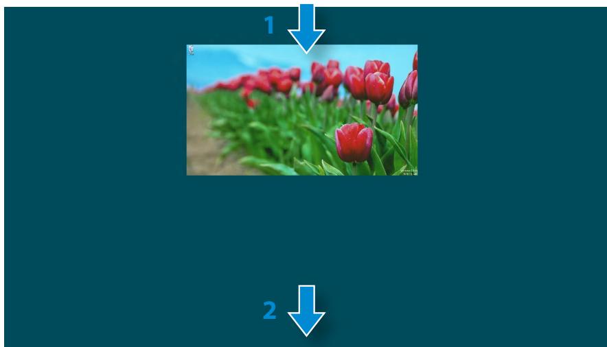SAMSUNG DP500A2D - To exit the App - 1