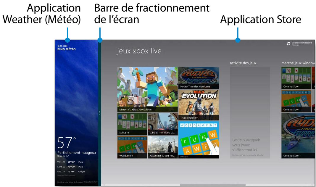 SAMSUNG DP700A7D-S02FR,  DP700A3D-S01FR - Exécution simultanée de deux applications - 1