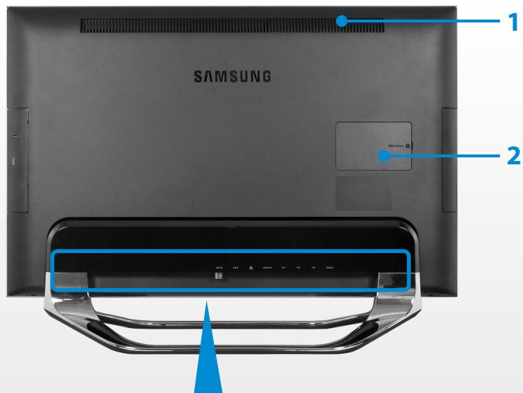 SAMSUNG DP700A7D-S02FR,  DP700A3D-S01FR - Vue arrière - 1