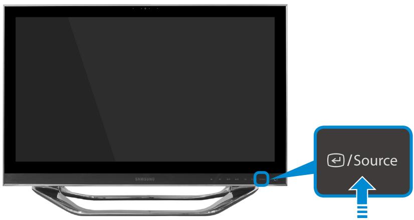 SAMSUNG DP700A7D-S02FR,  DP700A3D-S01FR - Utilisation de l'appareil comme moniteur - 1