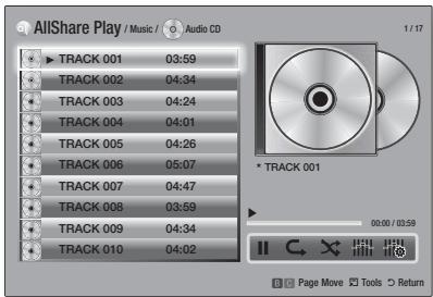 SAMSUNG HT-E5550 - Playing Commercial Audio Discs - 1