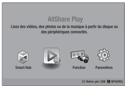 SAMSUNG HT-E5550 - Lecture des fichiers sur un périphérique de stockage USB ou sur l'iPod/iPhone - 1
