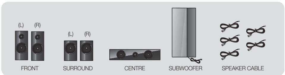 SAMSUNG HT-E5550 - Speaker Components - 1