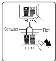 SAMSUNG HT-E5550 - Anschlieben der Laatsprecher - 1