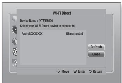 SAMSUNG HT-E5550 - Wi-Fi Direct - 1