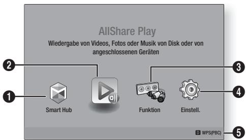 SAMSUNG HT-E5550 - Der Home Bildschirm - 1