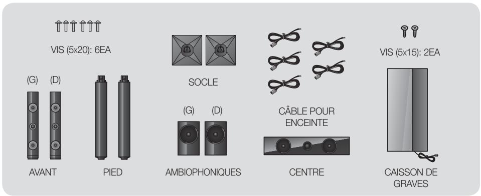 SAMSUNG HT-E5550 - Accessoires des enceintes - 2
