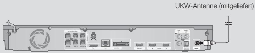 SAMSUNG HT-E5550 - Zum AnschlieBen der UKW-Antenne - 1