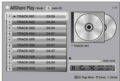 SAMSUNG HT-E5550 - Wiedergabe vonkommenziellen Audio Disks - 1