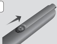 SAMSUNG HT-E5550 - Batterien in die Fernbedienung einsetzen - 1
