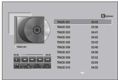 SAMSUNG HT-F5500 - Wiederholen von Titeln auf einer Audio CD - 1