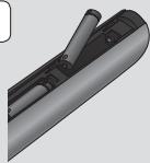 SAMSUNG HT-F5500 - Installing batteries in the Remote Control - 2