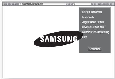 SAMSUNG HT-F5500 - Das Einstellungen Menu verwenden. - 1