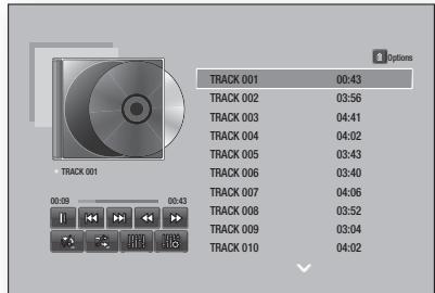 SAMSUNG HT-F5500 - Répetition des pistes d'un CD Audio - 1