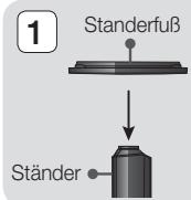 SAMSUNG HT-F5500 - Zum Installieren der Laufsprecher auf dem Tallboy-Stand - 1