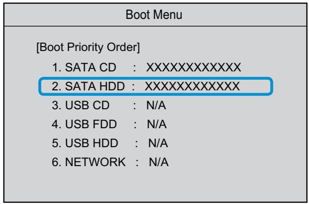SAMSUNG NP-RV520E - ▶ Boot Device Priority - 1