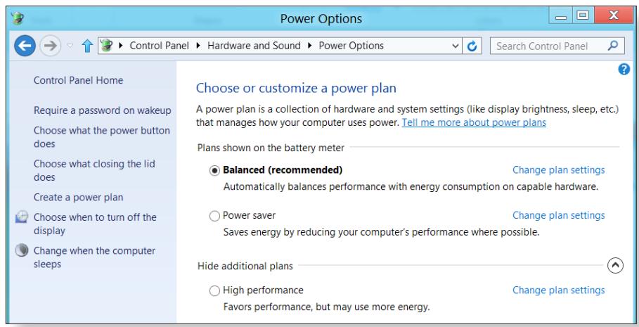 SAMSUNG NP-RV520E - Using the power management program - 1