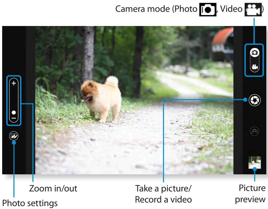 SAMSUNG NP-RV520E - Using the S Camera app - 1