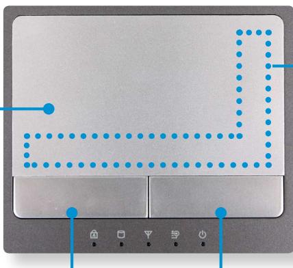 SAMSUNG NP-RV520E - Touch Area - 1