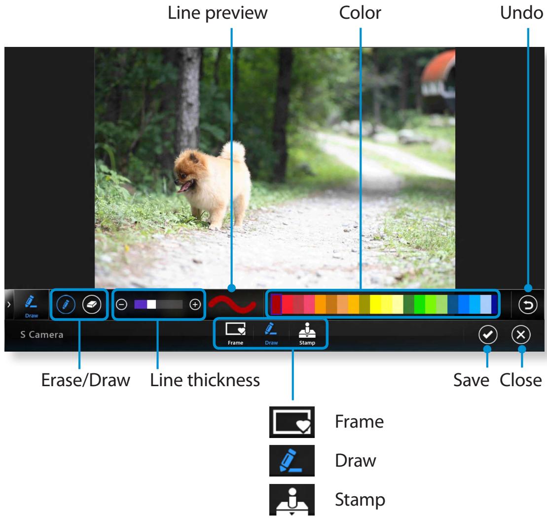 SAMSUNG NP-RV520E - Select an effect to be applied to the photo. - 1