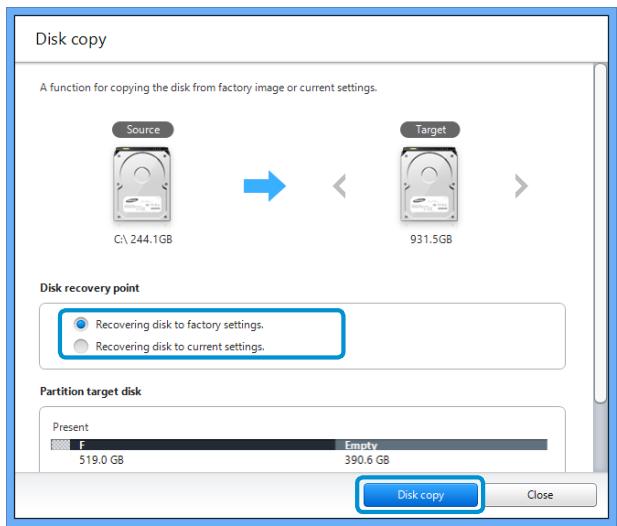 SAMSUNG NP-RV520E - To copy the external storage disk - 3
