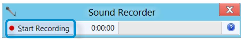 SAMSUNG NP-RV520I - Using the Sound Recorder - 1