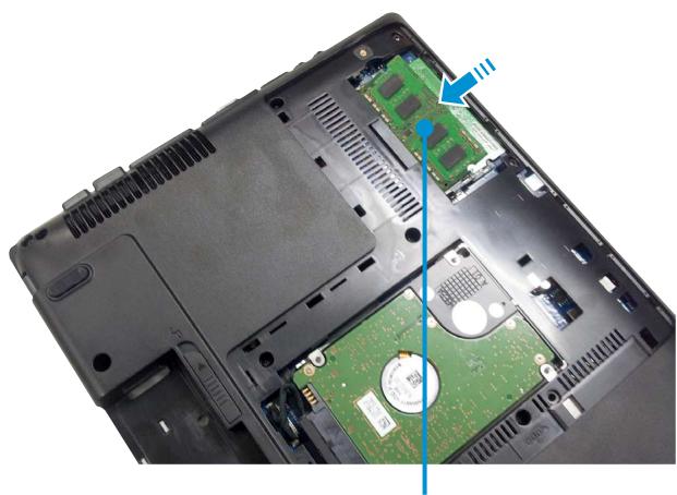 SAMSUNG NP-RV520I - Adding or Replacing Memory Modules - 2