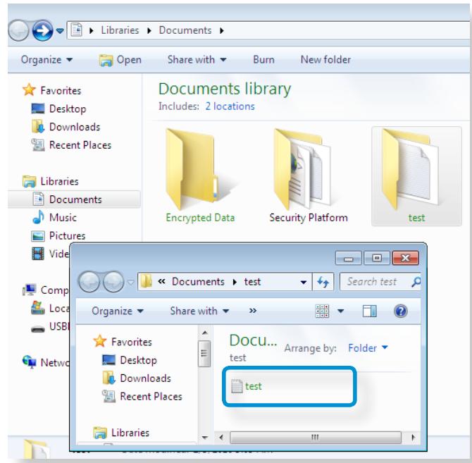 SAMSUNG NP300E5E - Encrypting a file (folder) - 6