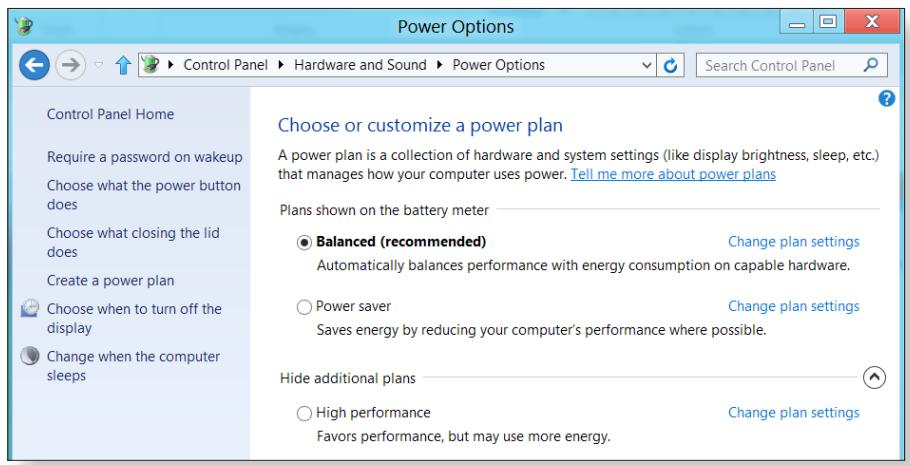 SAMSUNG NP300E5E - Using the power management program - 1