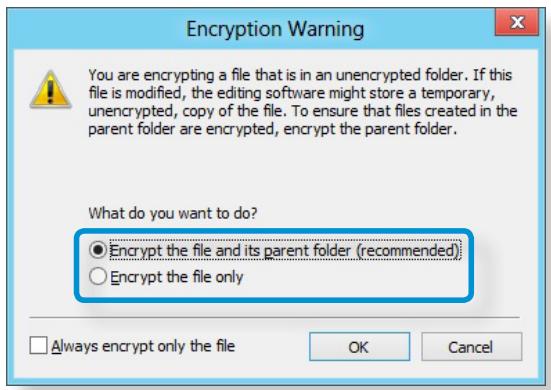 SAMSUNG NP300E5E - Encrypting a file (folder) - 3