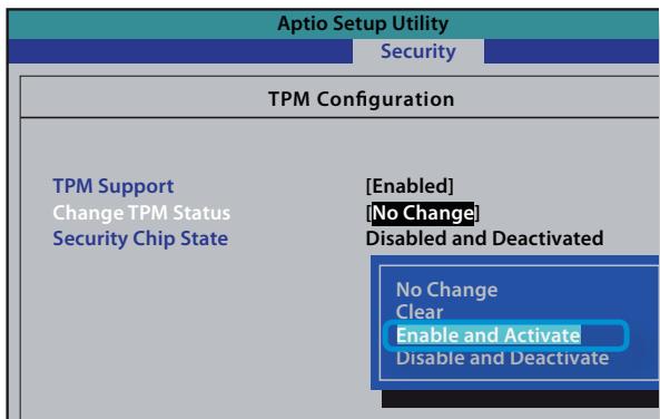 SAMSUNG NP300E5E - Initializing the TPM chip - 4