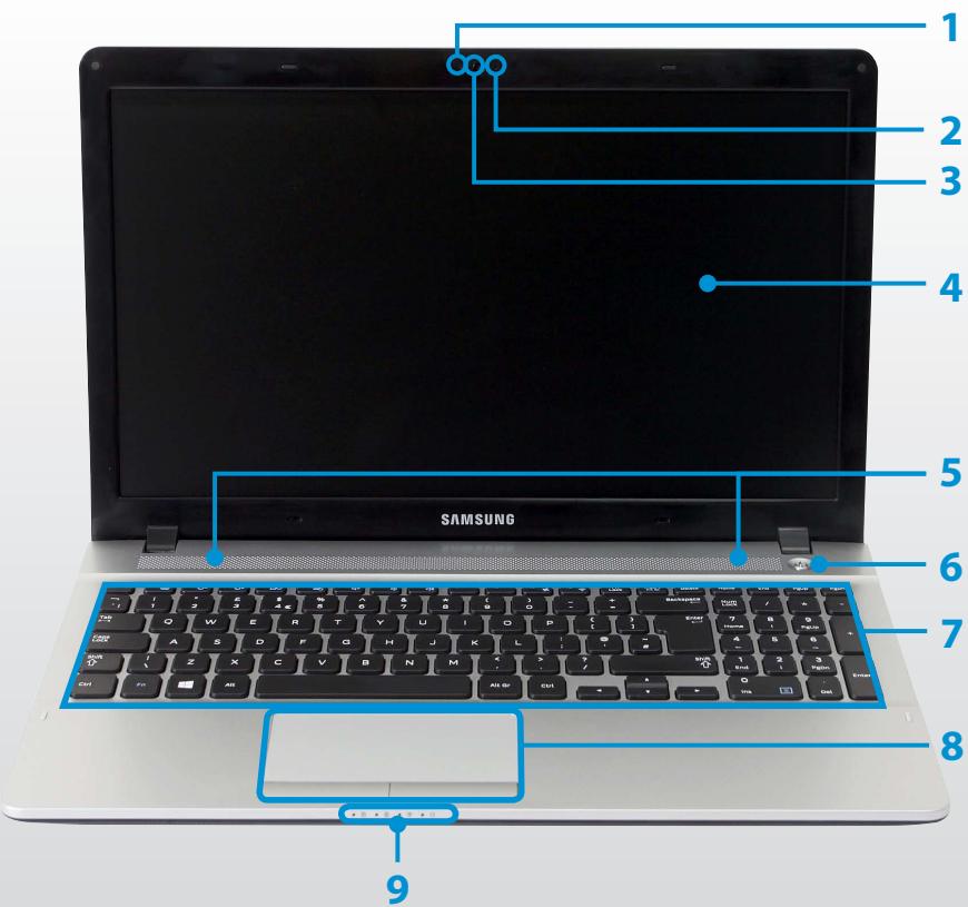 SAMSUNG NP300E5E - Front View - 2