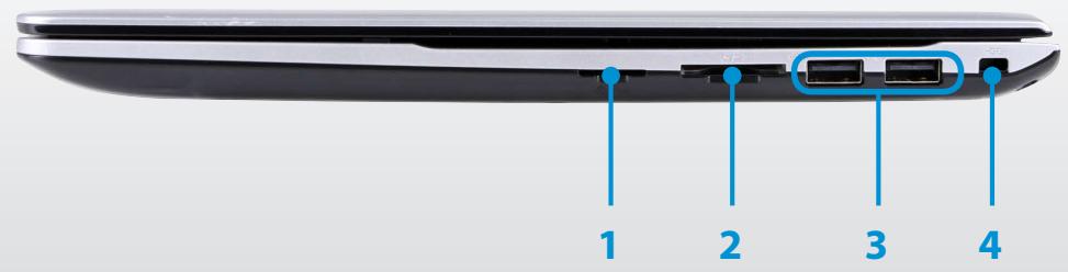 SAMSUNG NP510R5E - Right View - 1