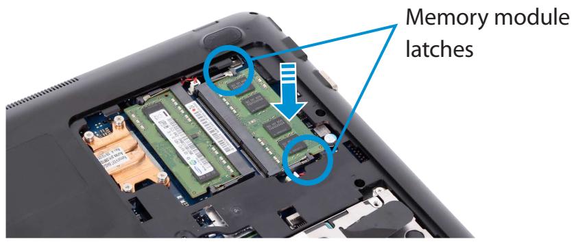SAMSUNG NP510R5E - Adding or Replacing Memory Modules - 5