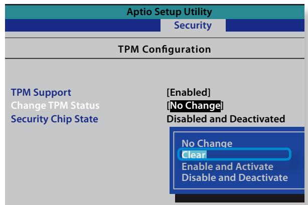 SAMSUNG NP780Z5E - Initializing the TPM chip - 3