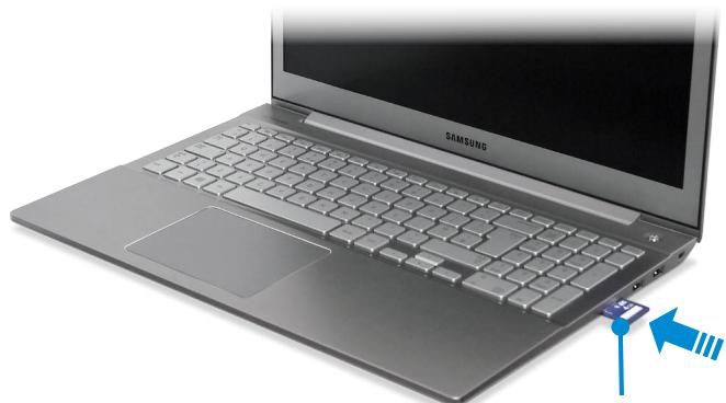 SAMSUNG NP780Z5E - Using the card - 2